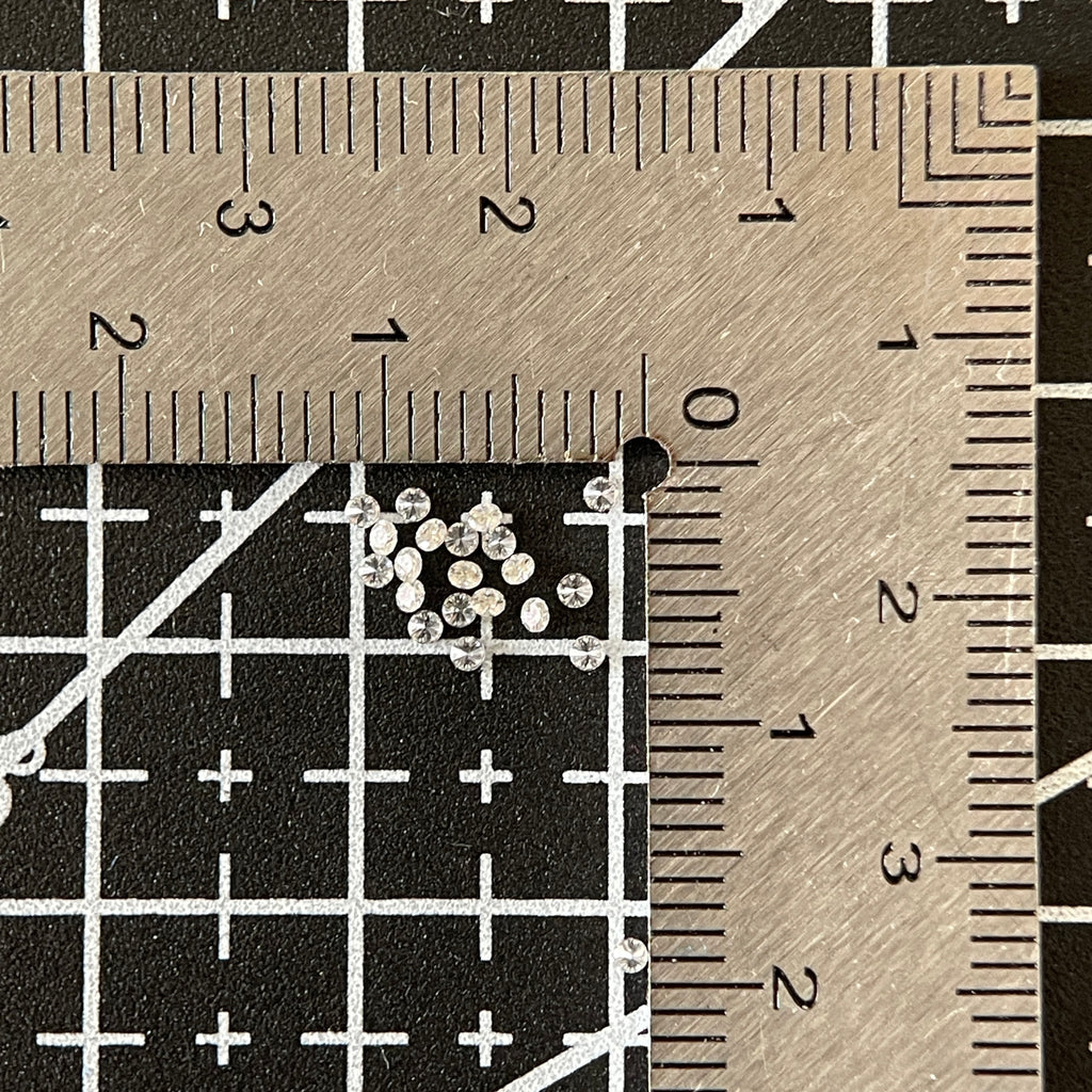 1.3 mm VVS1 D Space Diamond™ Moissanite | Round Brilliant Cut | Gemdrop® Verified