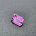 ~4ct Pink Sapphire | Emerald Cut | 8 × 10 mm | Gemdrop® Verified
