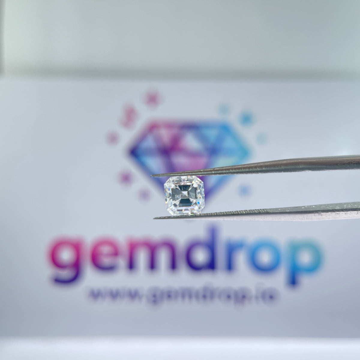 1 Carat VVS1 D Space Diamond [Moissanite] | Multiple Exciting Cuts | Gemdrop® Verified
