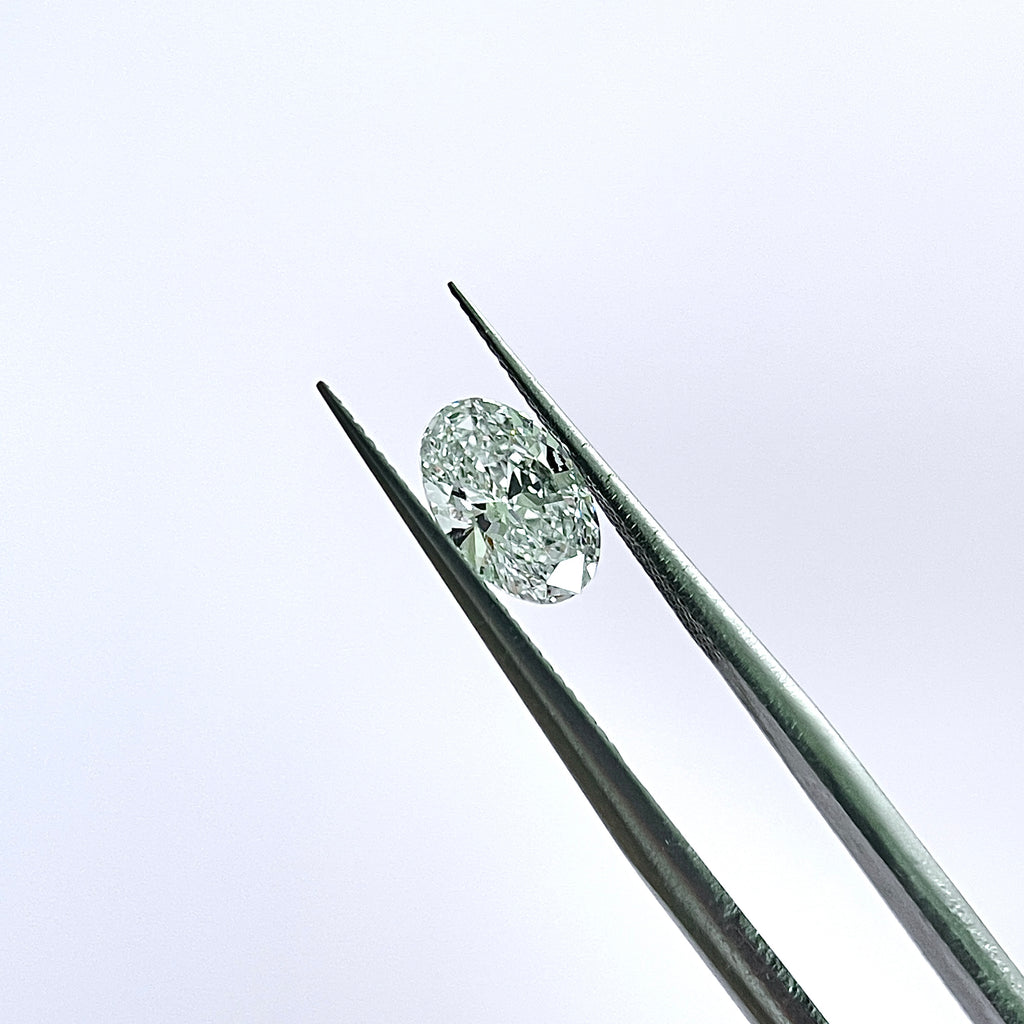 1ct Oval Cut  | VS1 D HPHT Lab Diamond | IGI  Report | Excellent Polish & Excellent Symmetry | Gemdrop® Verified