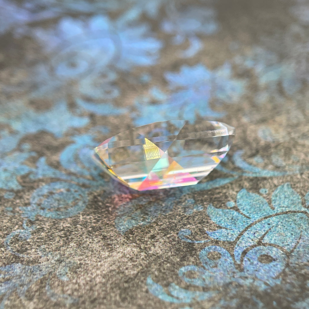 20.025ct Mystic Quartz | Pixel Cut | 15x20 mm | Gemdrop® Verified