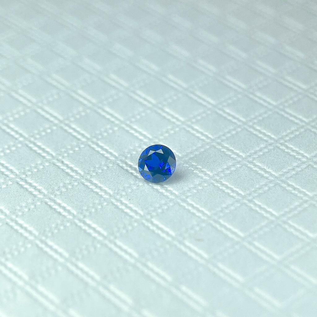 5 mm Sapphire & Ruby | Round Brilliant Cut | ~0.6 ct | Ruby Red, Royal Blue & Ice White | Gemdrop® Verified