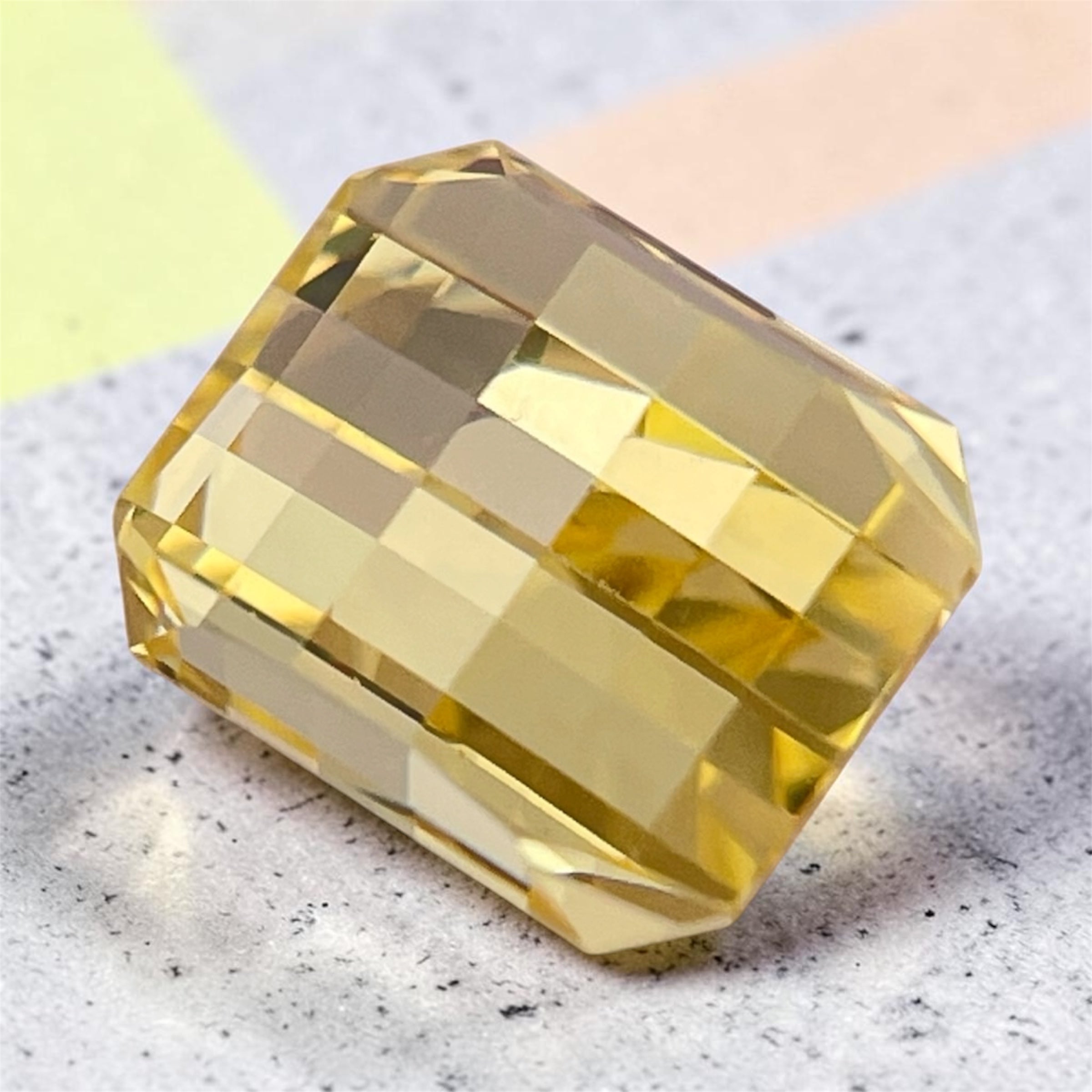 8 × 10 mm Pixel Cut Cubic Zirconia | Choice of Colours | Gemdrop® Verified
