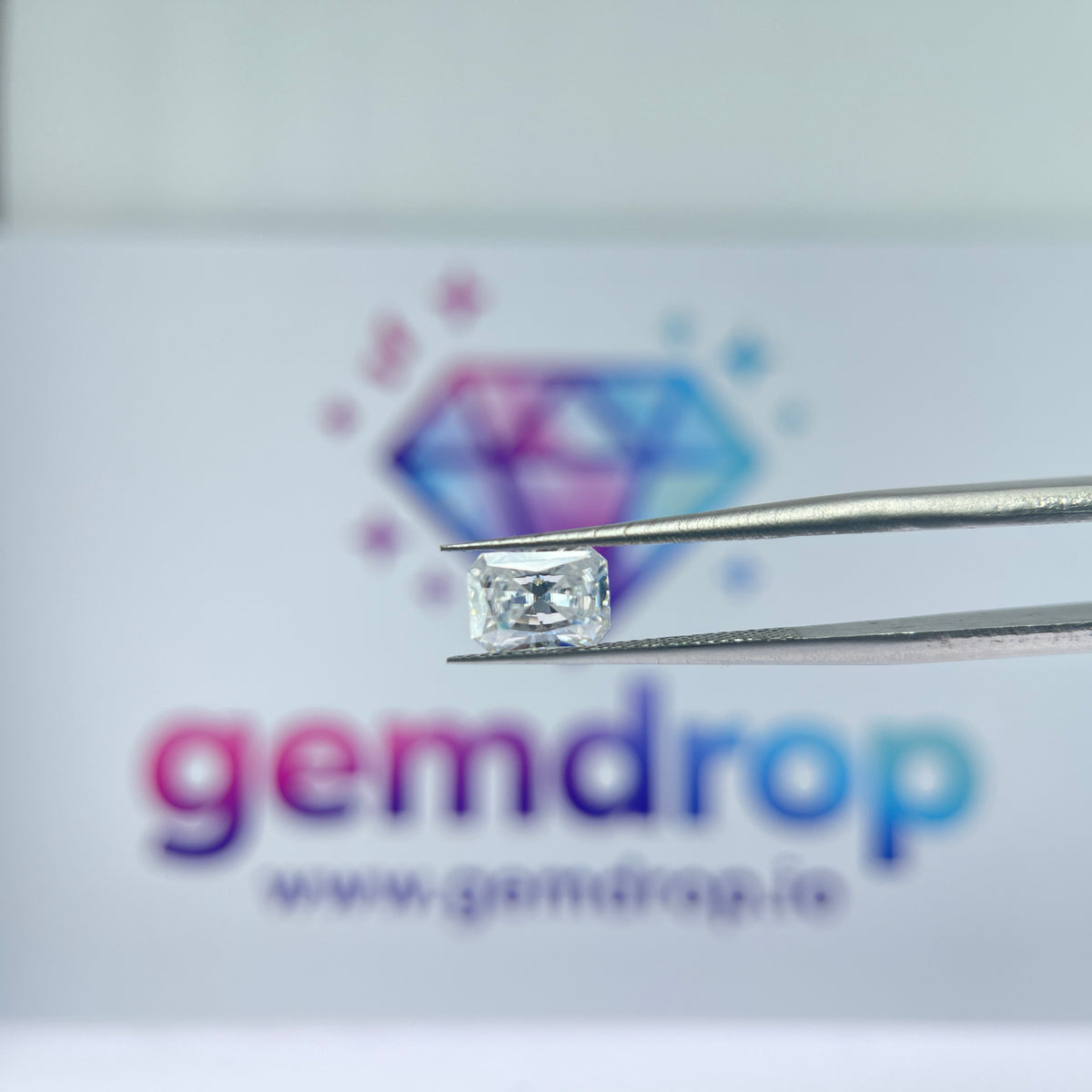 1 Carat VVS1 D Space Diamond [Moissanite] | Multiple Exciting Cuts | Gemdrop® Verified
