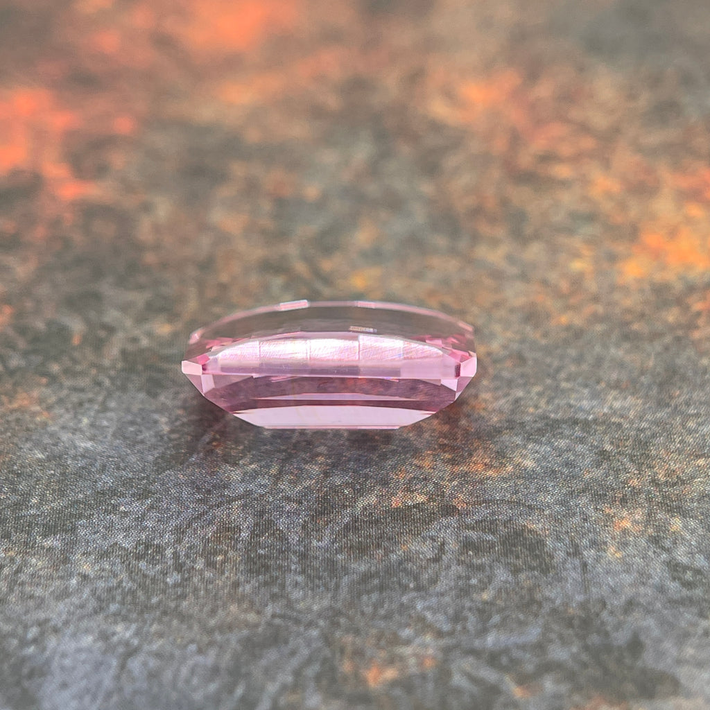 ~14.125ct Seductive Pink Sapphire | Pixel Cut | 12x16 mm | Gemdrop® Verified