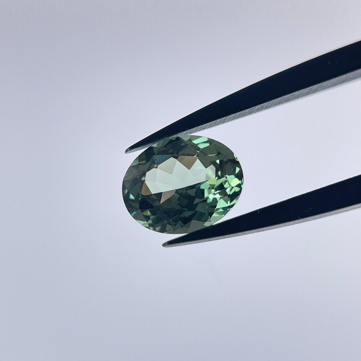 ~2.8ct Oval Cut Spinel 8x10 mm | Dark Green | Gemdrop® Verified