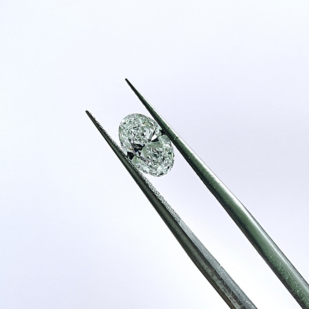 1ct Oval Cut  | VS1 D HPHT Lab Diamond | IGI  Report | Excellent Polish & Excellent Symmetry | Gemdrop® Verified