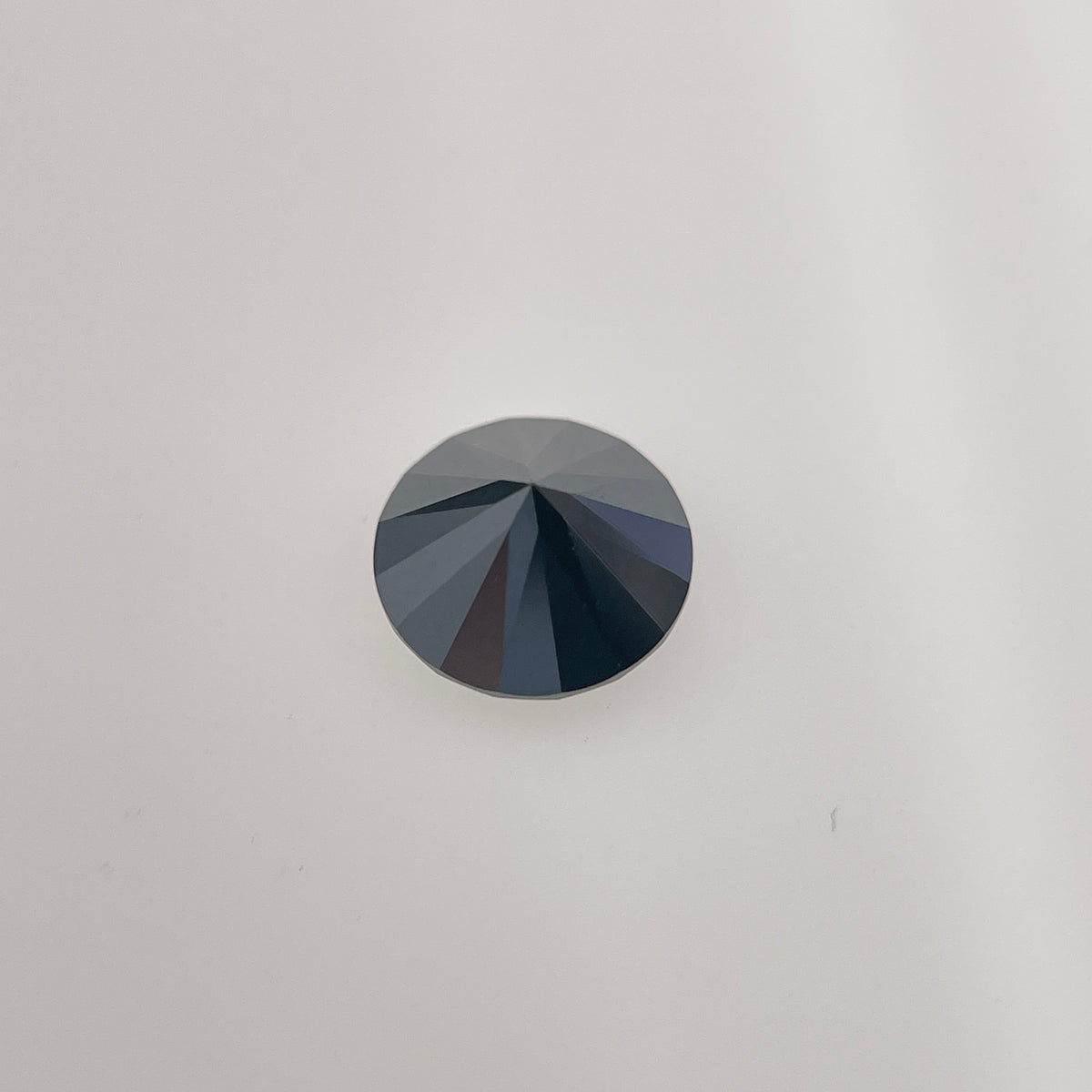 2 Carat Black Space Diamond [Moissanite] | Round Brilliant Cut | 8 mm | Gemdrop® Verified