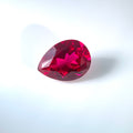 ~10.5ct Ruby | Drop Cut | 12 × 16 mm | Gemdrop® Verified