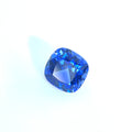 ~2.6ct Cornflower Blue Sapphire | Cushion Cut | 8 × 8 mm | Gemdrop® Verified