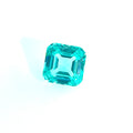 ~3.5ct Paraiba Sapphire | Asscher Cut | 8 × 8 mm | Gemdrop® Verified