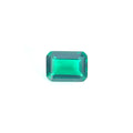 ~1.2ct Zambia Green Hydrothermal Emerald [Beryl] | Emerald Cut | 6 × 8 mm | Gemdrop® Verified