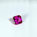 ~4ct Hot Pink Sapphire | Asscher Cut | 9 × 9 mm | Gemdrop® Verified