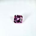 Saphir rose Morgane ~4ct | Taille Asscher | 9 × 9 mm | Vérifié Gemdrop®