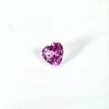 ~2.3ct Seductive Pink Sapphire | Heart Cut | 8 × 8 mm | Gemdrop® Verified