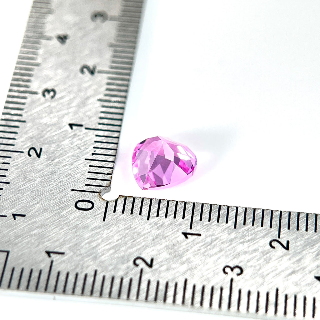 ~2.3ct Seductive Pink Sapphire | Heart Cut | 8 × 8 mm | Gemdrop® Verified