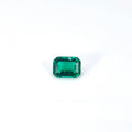~1.2ct Zambia Green Hydrothermal Emerald [Beryl] | Emerald Cut | 6 × 8 mm | Feather Inclusions | Gemdrop® Verified