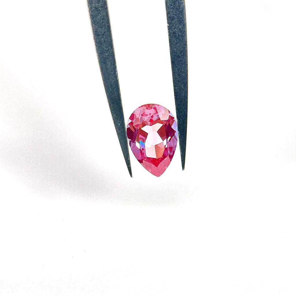 ~1.54ct Purple–Green Colour Change Alexandrite [chrysoberyl] | Drop Cut | 6 × 9 mm | Gemdrop® Verified