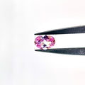 ~1ct Pink Czochralski Sapphire | Oval Cut | 5 × 7 mm | Gemdrop® Verified