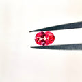 ~1ct Sunny Orange Czochralski Sapphire | Oval Cut | 5 × 7 mm | Gemdrop® Verified