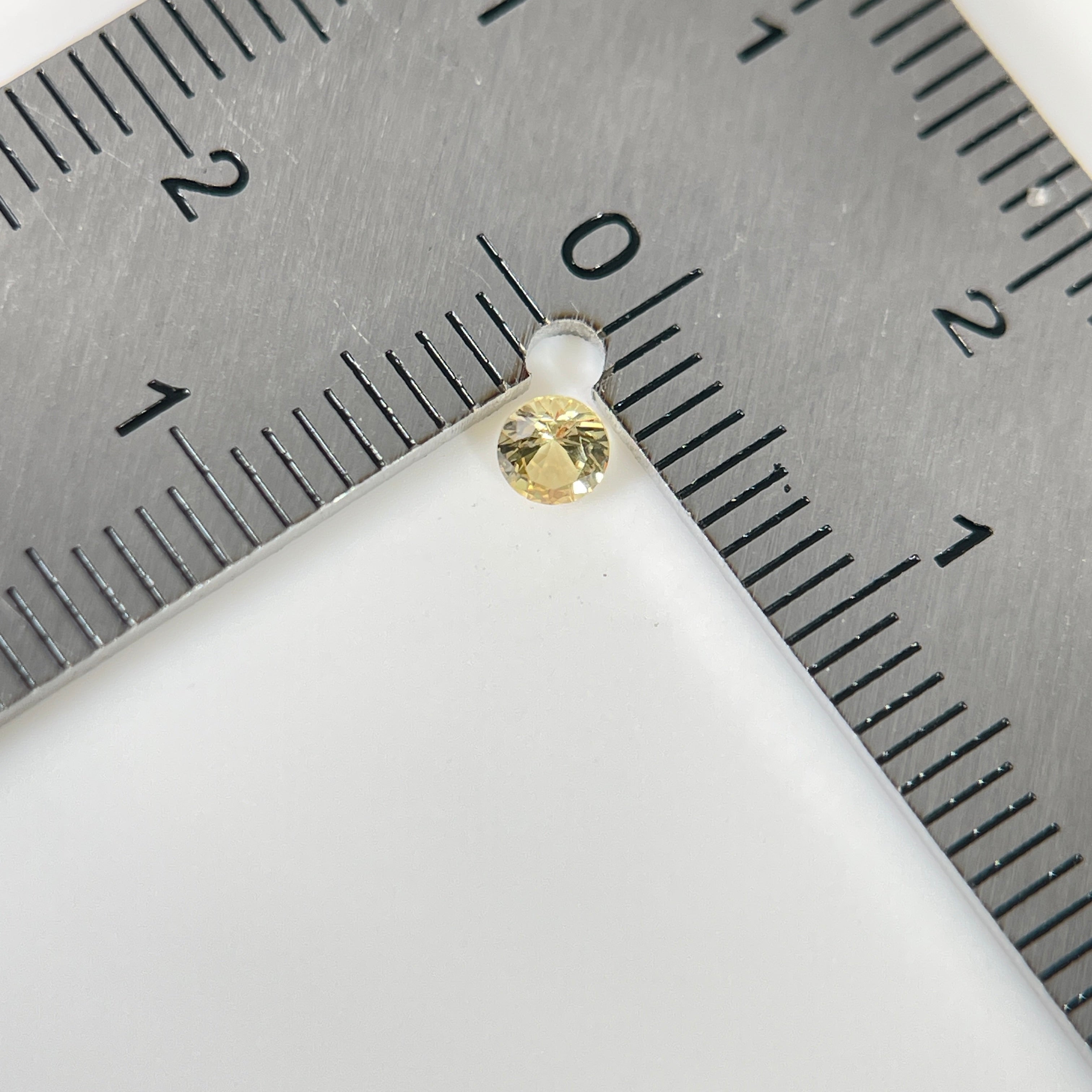 ~0.1ct Sapphire | Round Brilliant Cut | 3 mm | Pink, Royal Blue & Honey Yellow | Gemdrop® Verified