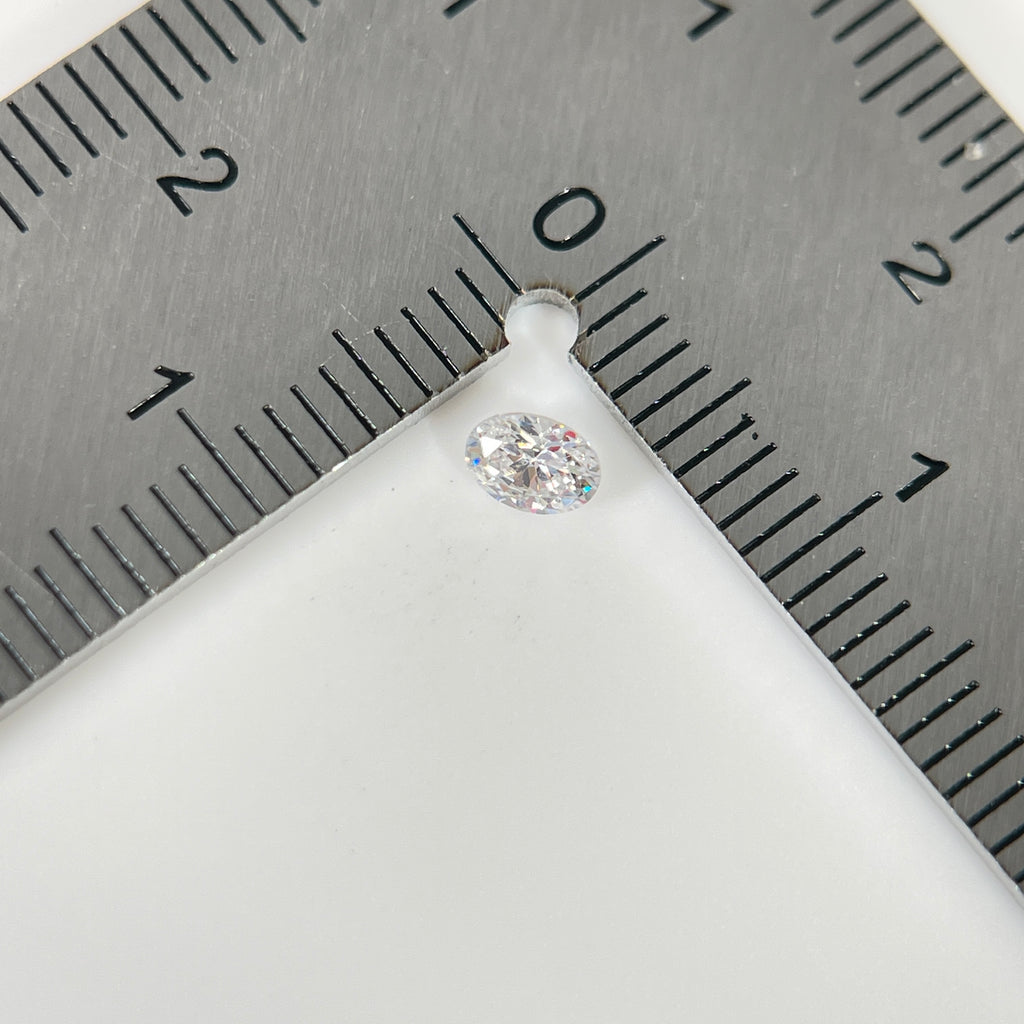 3 × 4 mm D VVS1 Space Diamond™ Moissanite | Marquise Cut | Gemdrop® Verified