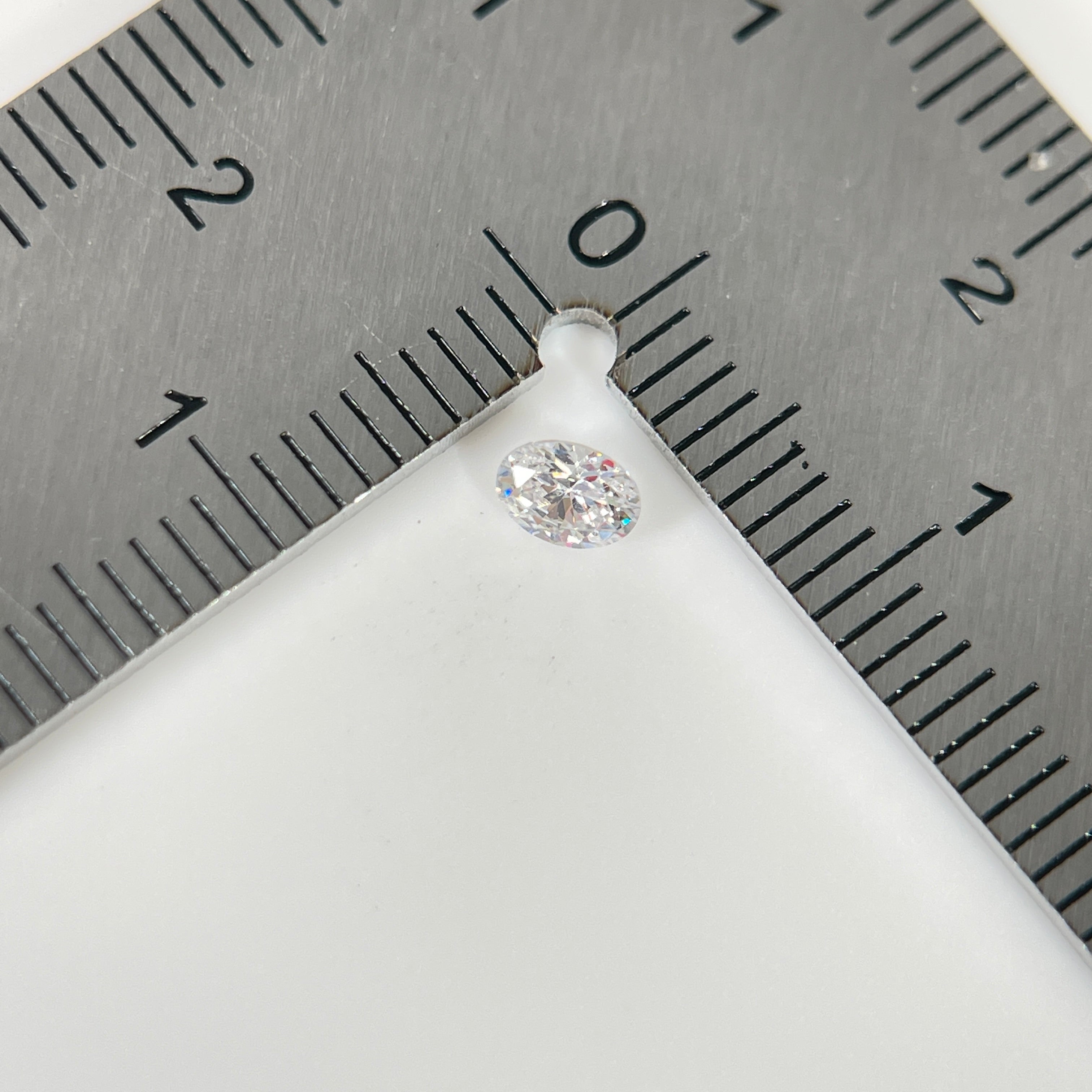 3 × 4 mm D VVS1 Space Diamond™ Moissanite | Marquise Cut | Gemdrop® Verified