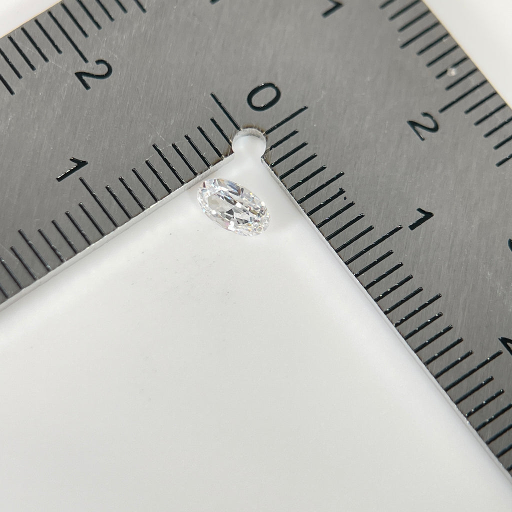 3 × 5 mm D VVS1 Space Diamond™ Moissanite | Marquise Cut | Gemdrop® Verified