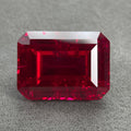 ~30ct Included Pigeon Blood Ruby | Emerald Cut | 20 × 15 mm | Gemdrop® Verified