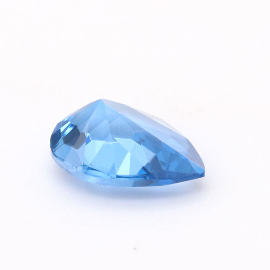 ~1.1ct Luskentyre Blue Spinel | Drop Pear Cut | 6x8 mm | Gemdrop® Verified