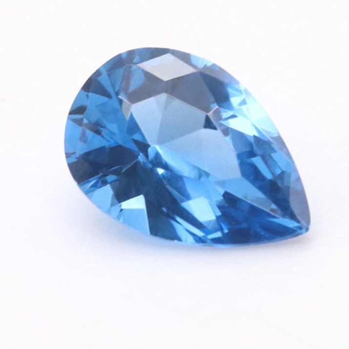 ~1.1ct Luskentyre Blue Spinel | Drop Pear Cut | 6x8 mm | Gemdrop® Verified