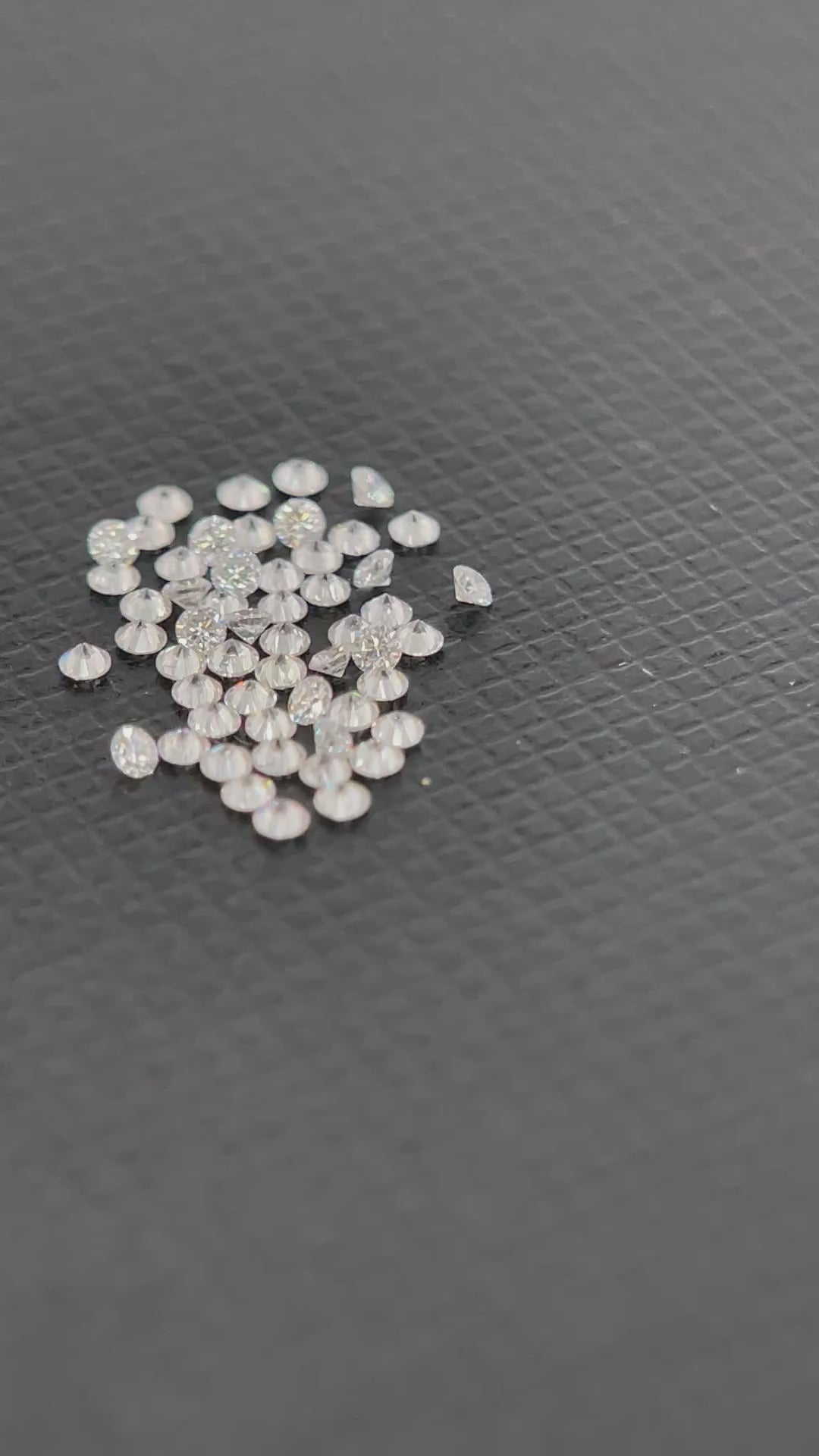 1.5 mm Round Brilliant HPHT Lab-Grown Diamond | ~0.01ct | DEF Colour | VVS Clarity | GemDrop® Verified