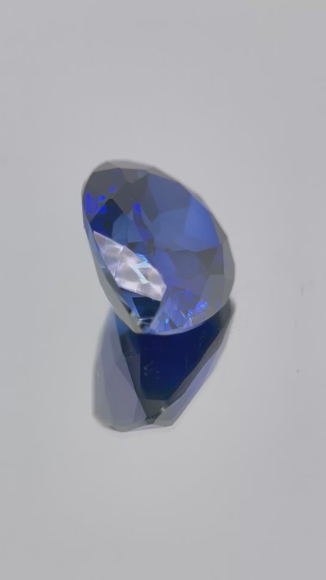 ~10.9ct Royal Blue Sapphire | Drop Pear Cut | 12 × 16 mm | Gemdrop® Verified