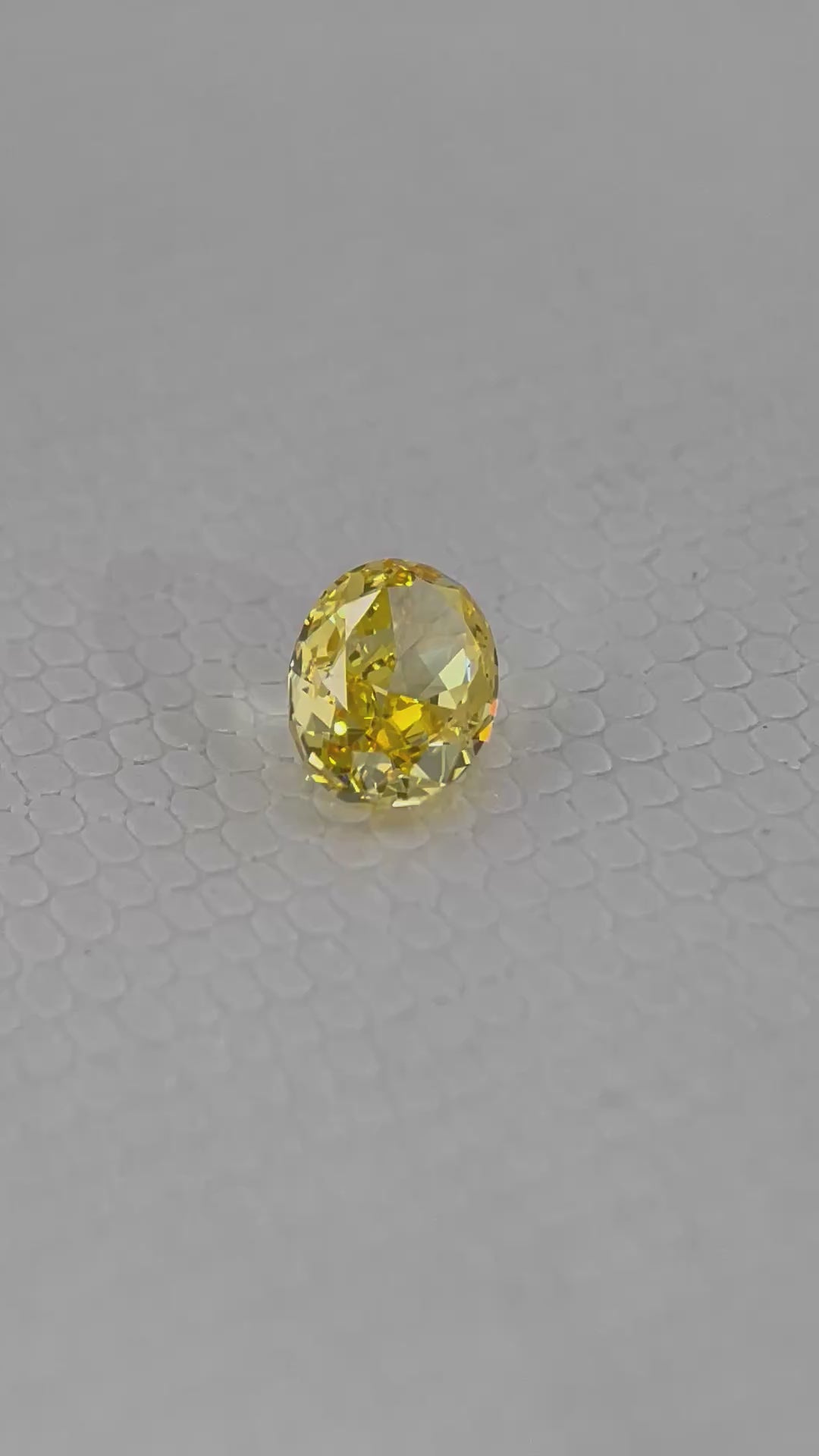 Ice Cut Cubic Zirconia – Honey Yellow Oval Cut 8x10 [6ct] & 7x9 mm [4.2ct]