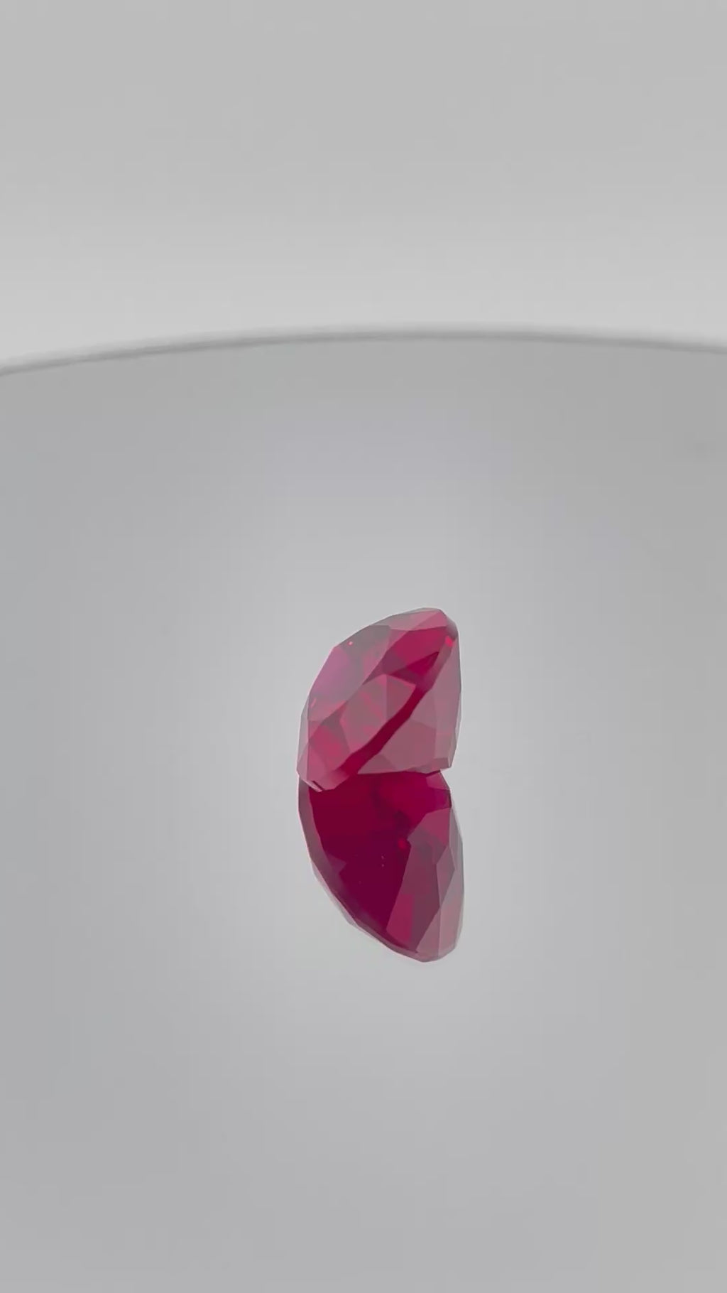 ~12ct Pigeon Blood Red Ruby | Drop Pear Cut | 12 × 18 mm | Gemdrop® Verified
